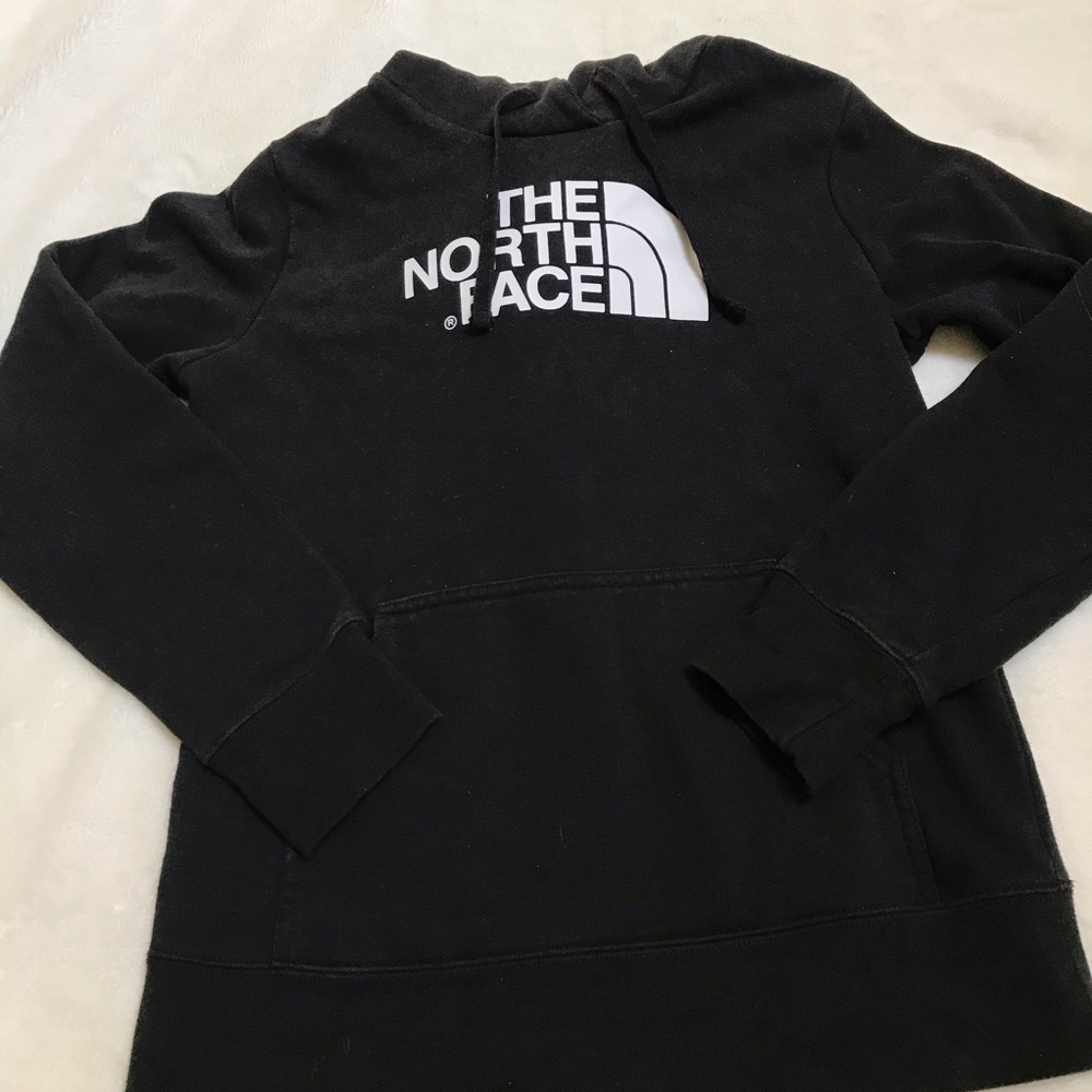 North face black hoodie